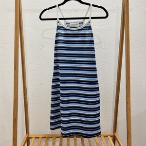 Younique Blue and White Striped Top